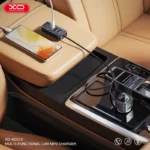 شارژر فندکی 30 وات سه پورت + FM پلیر بلوتوثی ایکس او (XO) مدل XO-BCC13