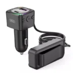 شارژر فندکی 30 وات سه پورت + FM پلیر بلوتوثی ایکس او (XO) مدل XO-BCC13