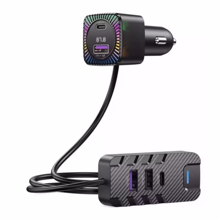 شارژر فندکی 30 وات سه پورت + FM پلیر بلوتوثی ایکس او (XO) مدل XO-BCC13