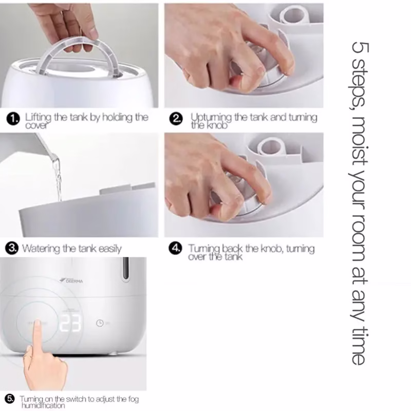 دستگاه شیائومی رطوبت ساز 5 لیتری