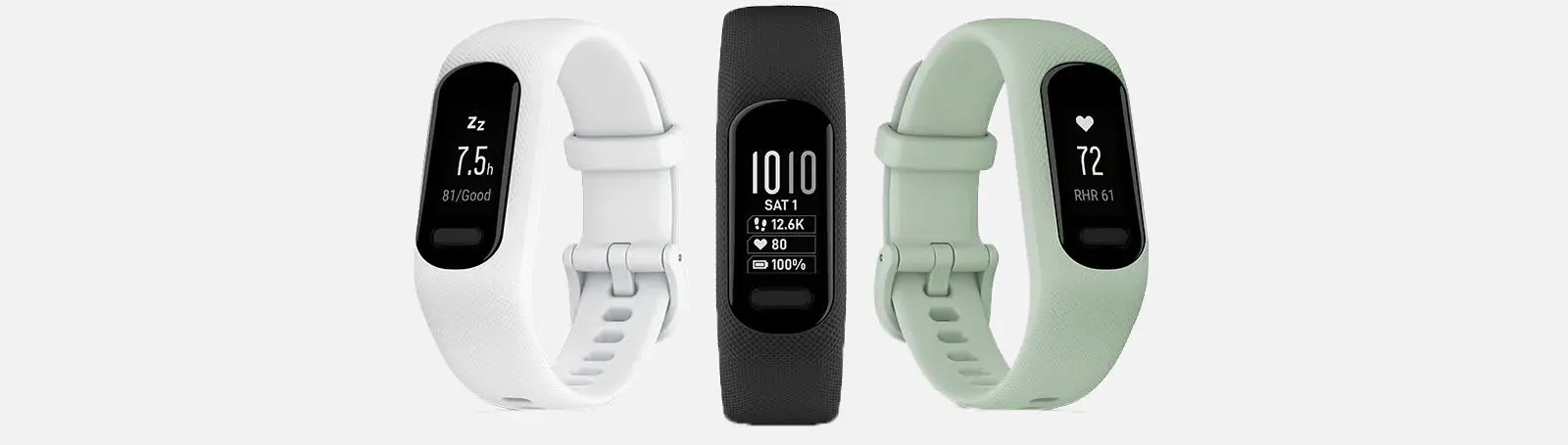 بهترین دستبندهای پایش خواب و ضربان قلب Garmin Vivosmart 5