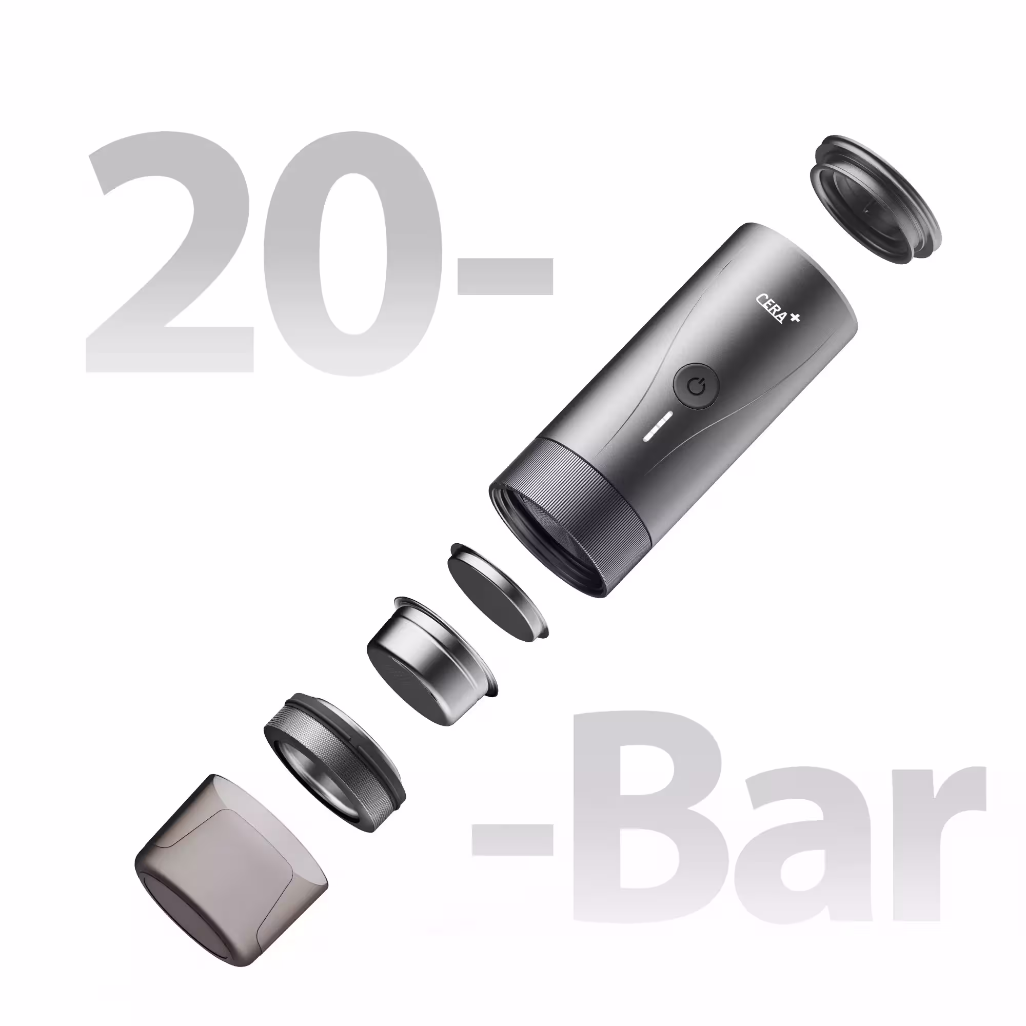 CERA+ Professional Portable Espresso Maker Model PCM04